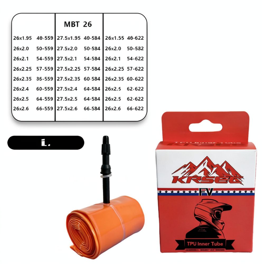Mountain Biking Gear - KRSEC MTB Bisiklet İç Lastiği, Dayanıklı