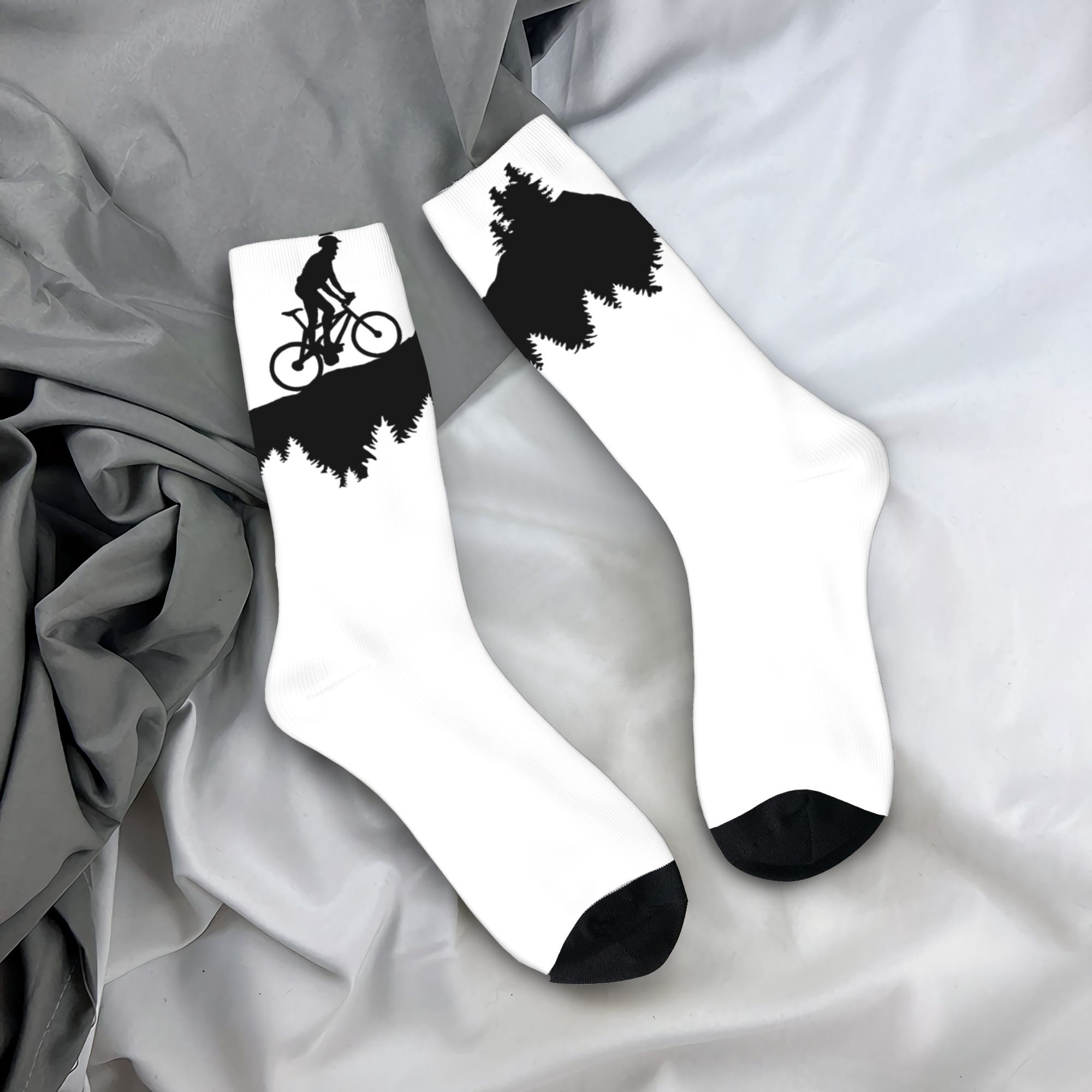 Mountain Biking Socks - Dağ bisikleti, dağ bisikletçisi çorapları, sonbahar
