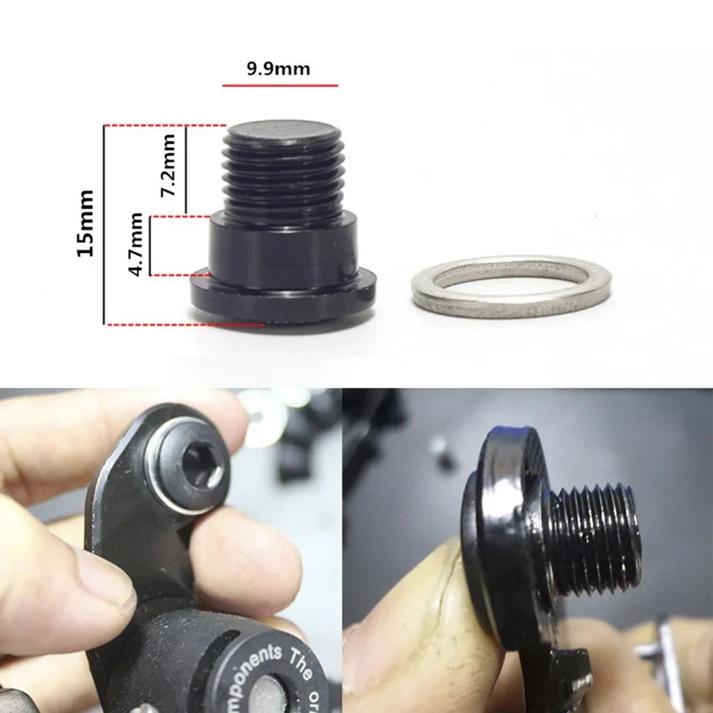 Mountain Biking Gear - Bisiklet arka attırıcı sabitleme cıvataları Shimano
