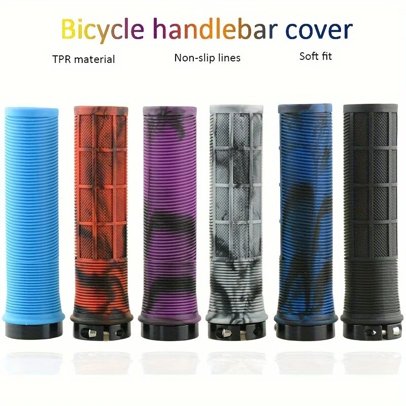 Mtb Grip Lock On - TPR bisiklet sapları entegre bisiklet gidon