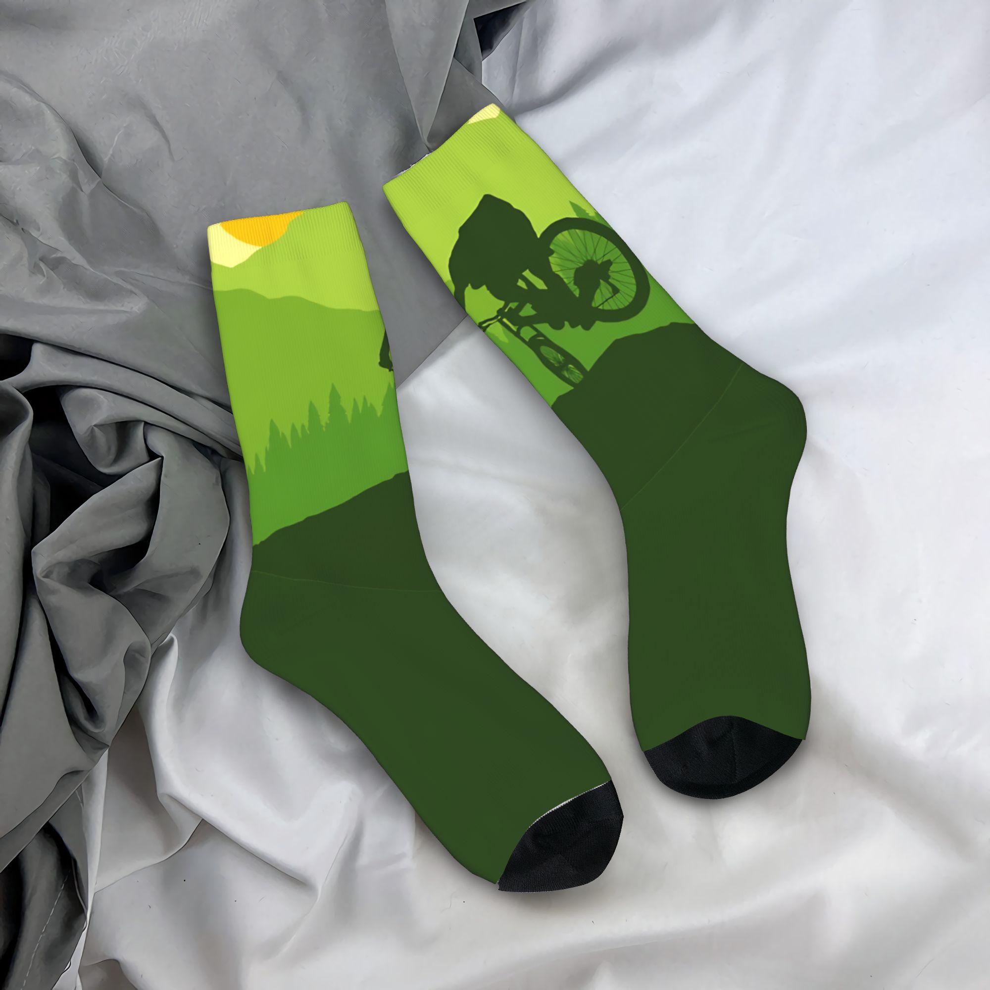 Mountain Biking Socks - Dağ Bisikletinde Bisiklet Sürme Çorapları Erkek